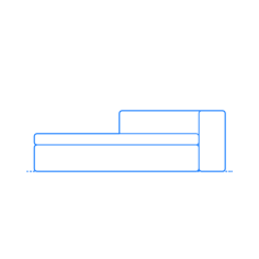 Furniture Divan Cyrus Divan Silhouette Cutting Svg Files, Free Vectors File